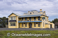The Melton Mowbray Hotel, established in the 1840's and situated in Melton Mowbray, Tasmania, Australia.