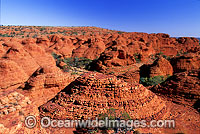 Sandstone domes. Kings Canyon, Central Australia
